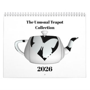 Calendrier amusant de la collection de théière inh