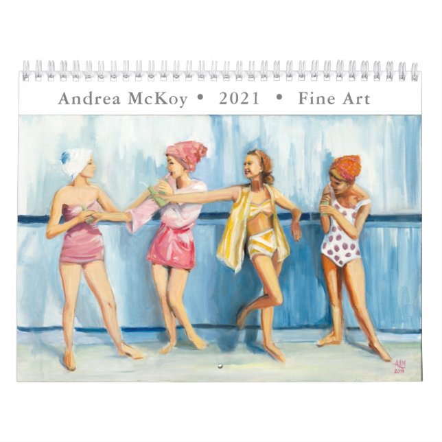Calendrier Andrea McKoy Fine Art 2021 Calendar - Edition I (Protection)