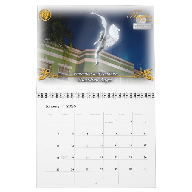 Calendrier Angels, Collection Callendar 2 (Jan 2026)