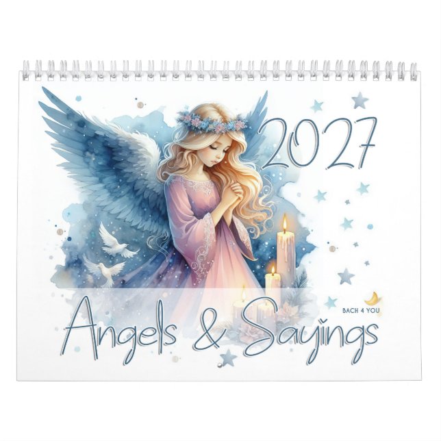 Calendrier Anges & Dictons 2027 (Protection)