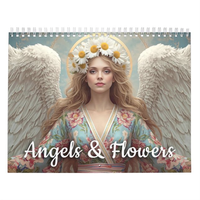 Calendrier Anges & Fleurs (Protection)