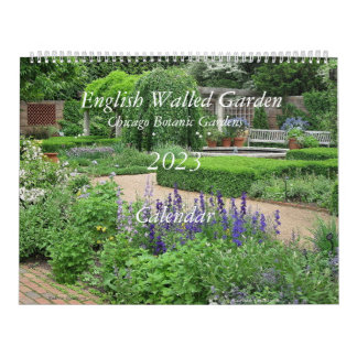 Calendrier Anglais Walled Garden 2023