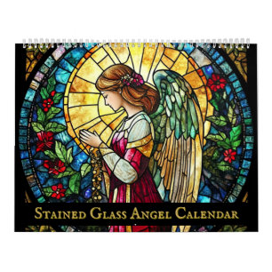 Calendrier Angle en verre tendu