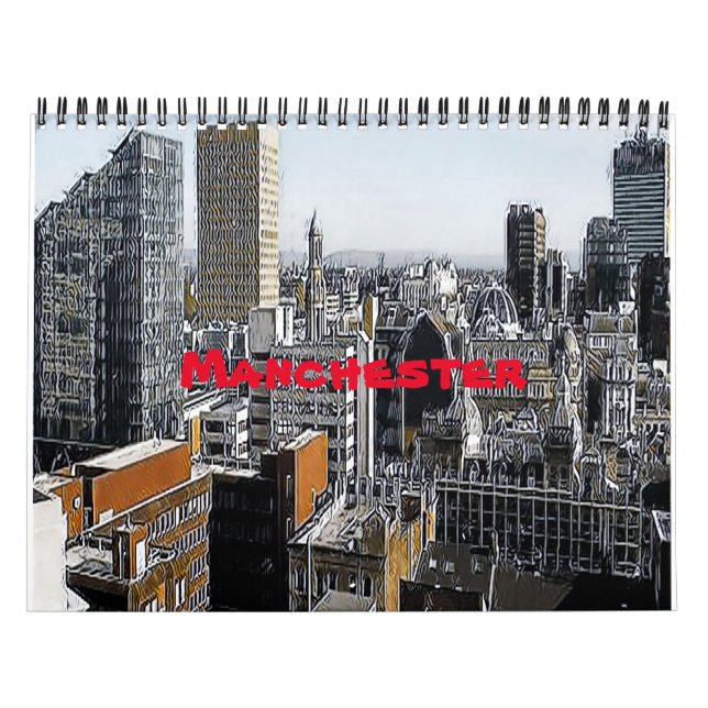 Calendrier Angleterre - MANCHESTER - (Protection)