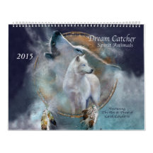 Calendrier animal 2015 d'art d'esprit rêveur de