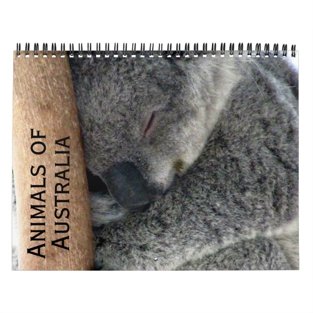 Calendrier animaux australiens 2026 (Protection)