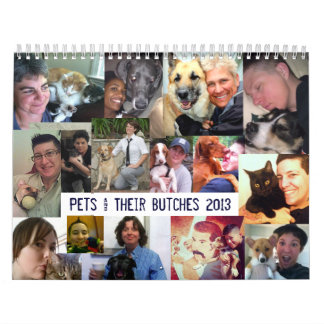 Calendrier Animaux familiers et leurs viragos, 2013