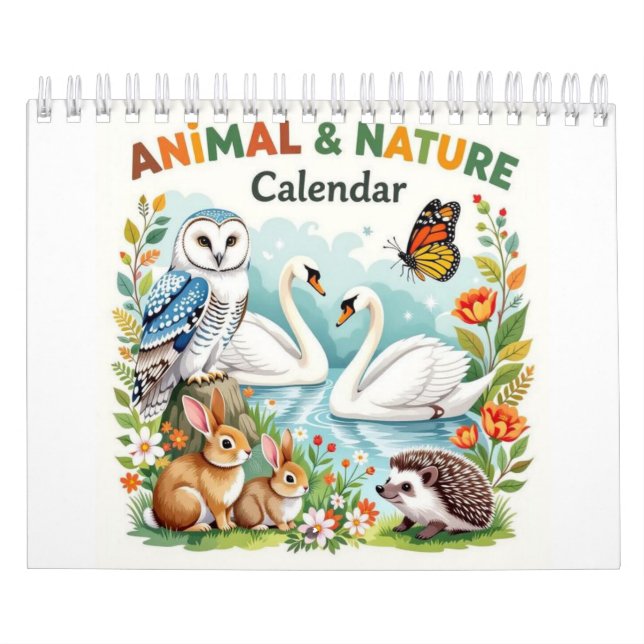 Calendrier Animaux Nature (Protection)