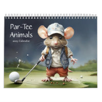 Animaux par-Tee Une année de plaisir de golf 2025