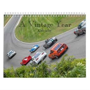 Calendrier Année Vintage