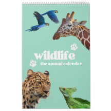 Calendrier annuel mondial de la faune