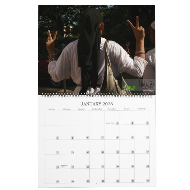 Calendrier annuel YRAC par MalikaB [Nouvel An 2011 (Jan 2026)