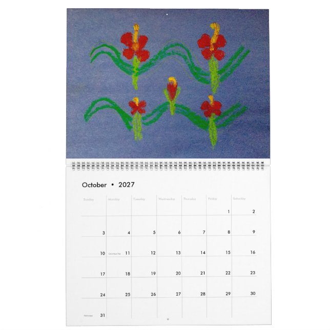 CALENDRIER ANYTIME (Oct 2027)