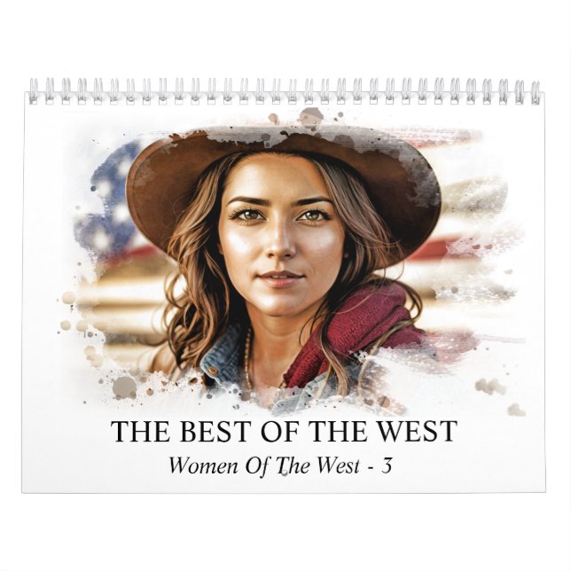 Calendrier *~* AP59 Femmes Femme Wild West Cowgirl 3 Calendri (Protection)