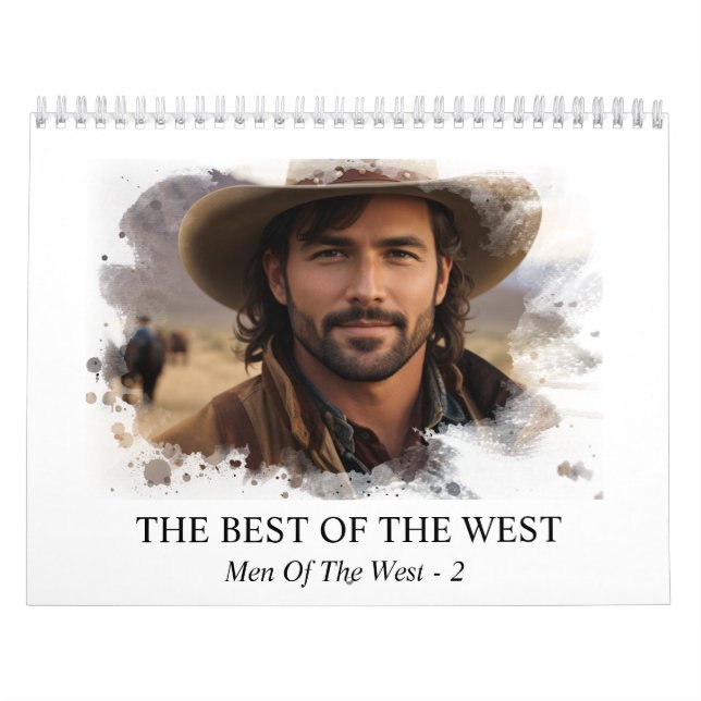 Calendrier *~* AP59 Hommes Homme Wild West Cowboy 2 Calendrie (Protection)