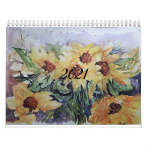 Calendrier Aquarelle 2021