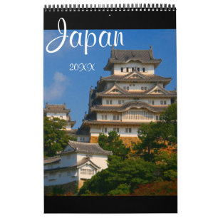 Calendrier architecture japonaise
