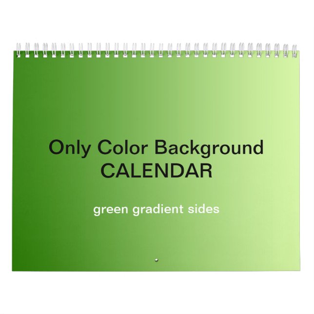 Calendrier Arrière - plan couleur uniquement - Dég (Protection)