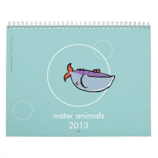 Calendrier arrosez les animaux 2013 - avec vos propres mots