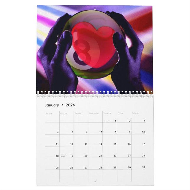 Calendrier Art 2015 des billards (Jan 2026)