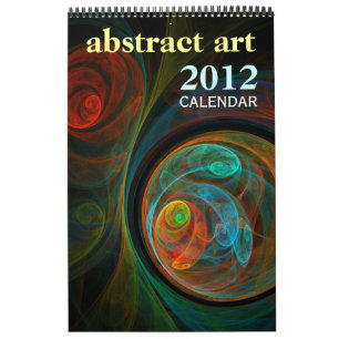 Calendrier Art Abstrait 2012 (Standard)