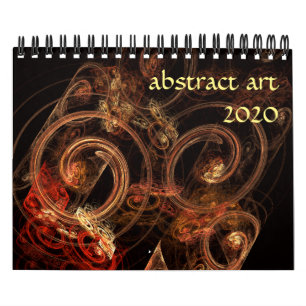 Calendrier Art abstrait moderne 2020