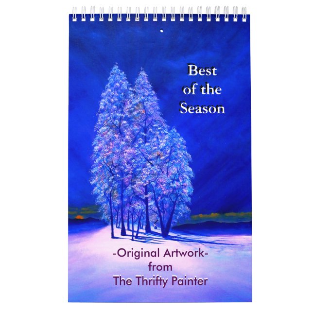 Calendrier Art Art original Peintures meilleure saison (Protection)