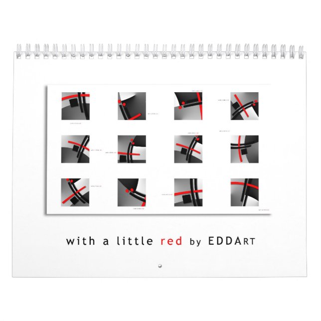 Calendrier ART - avec un peu de rouge (Protection)