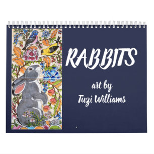 Calendrier Art Bunny Lapin Chaque année Tuzi Will