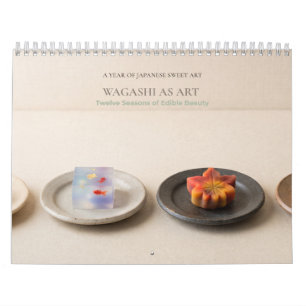 Calendrier Art du Wagashi japonais