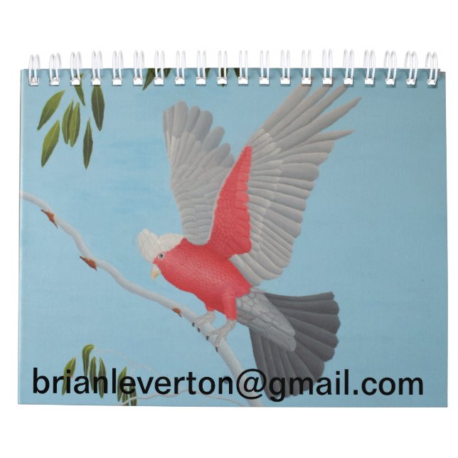 Calendrier Art par Brian L Art (Dos)