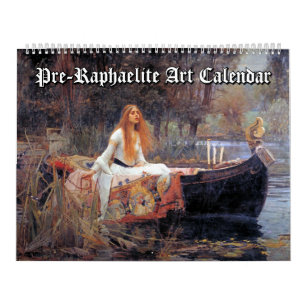 Calendrier Art préraphaélite