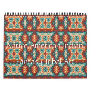 Calendrier Art tribal amérindien autochtone