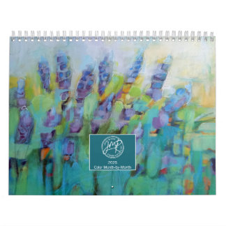 Calendrier artistique Abstrait 2025 par Jayne Rose
