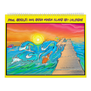 Calendrier artistique de l'île Anna Maria 2024 de 