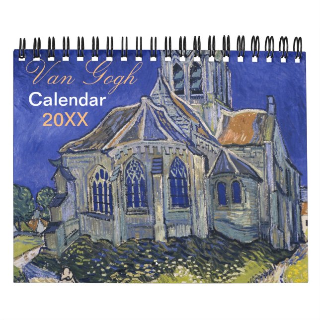 Calendrier artistique de Van Gogh vintage (Protection)
