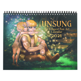 Calendrier artistique des fans Elfquest 2021