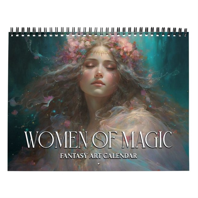 Calendrier Artistique Femmes De Magie 3 Imaginaire (Protection)