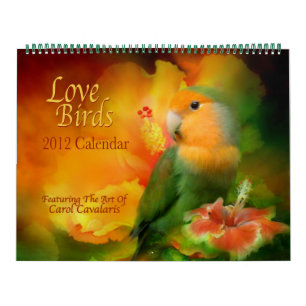 Calendrier artistique Inséparable 2012