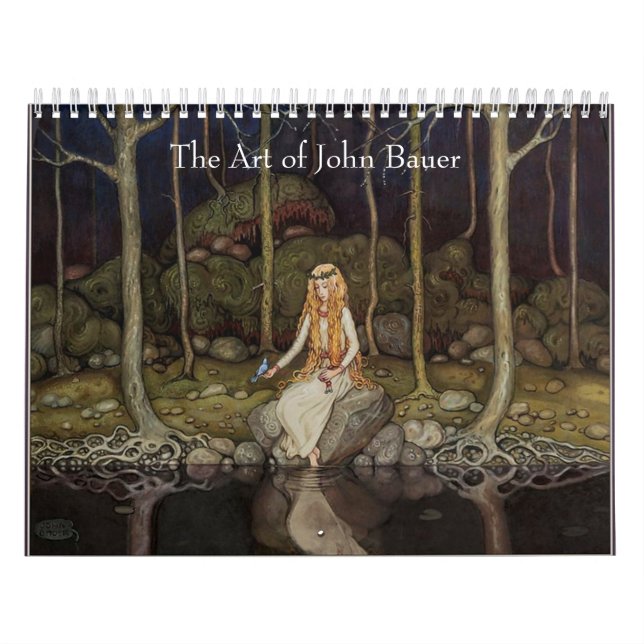 Calendrier artistique John Bauer (Protection)