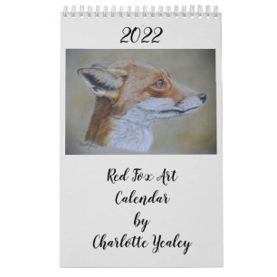 Calendrier artistique Red Fox 2022 par Charotte Ye