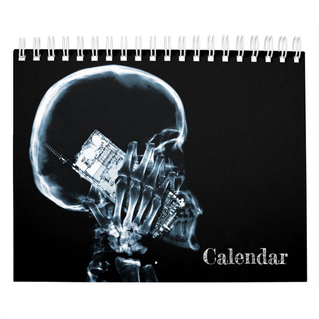 Calendrier artistique X-Ray 2 - Bleu (Protection)