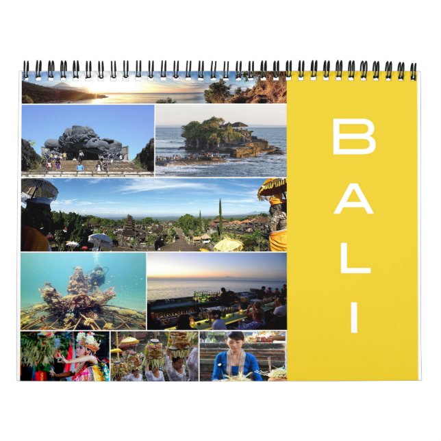 Calendrier Asie - Indonésie - Bali - (Protection)