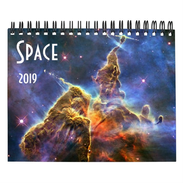 Calendrier Astronomie NASA Space Universe Galaxy 2019 (Protection)