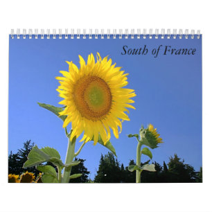 Calendrier Au sud de la France