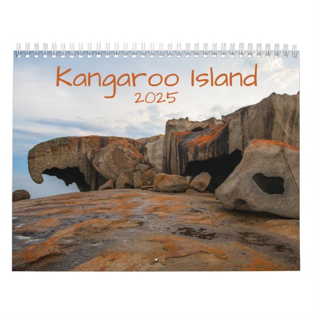 Calendrier Australie Kangaroo Island 2025 Photo (Protection)