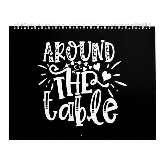 Calendrier autour de la table (Protection)