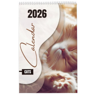 Calendrier avec des chats mignons