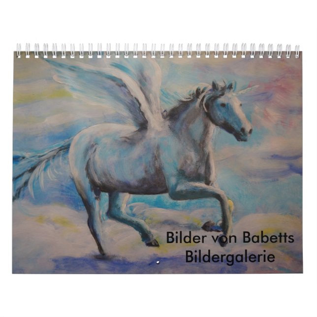 Calendrier avec images peintes (Protection)