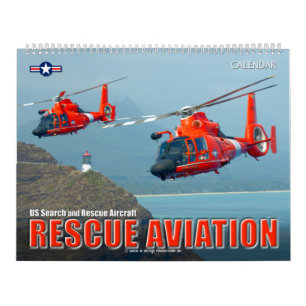Calendrier AVIATION secourue - Aéronefs US SAR